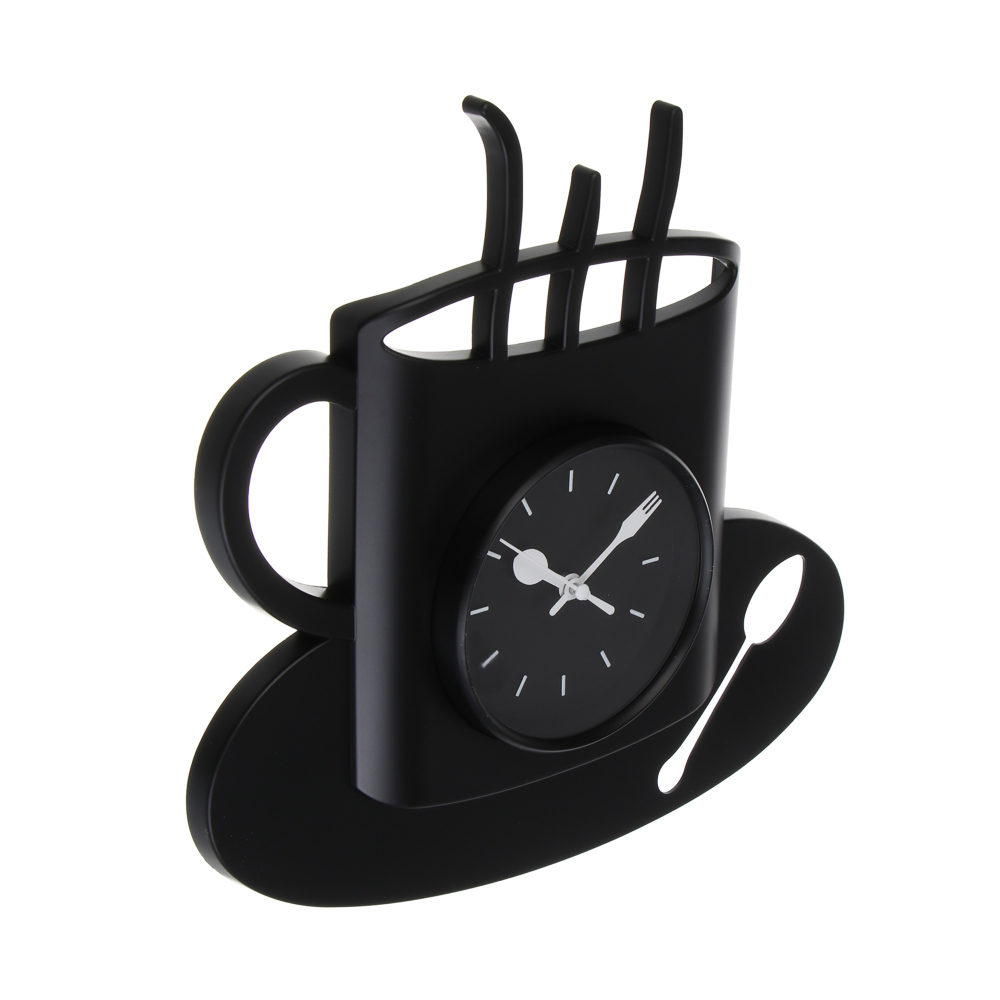 Часы тм LADECOR CHRONO настенные интерьерные, 30х29 см, пластик, стекло, 1xAA, 2 цвета, арт.№ 581-370