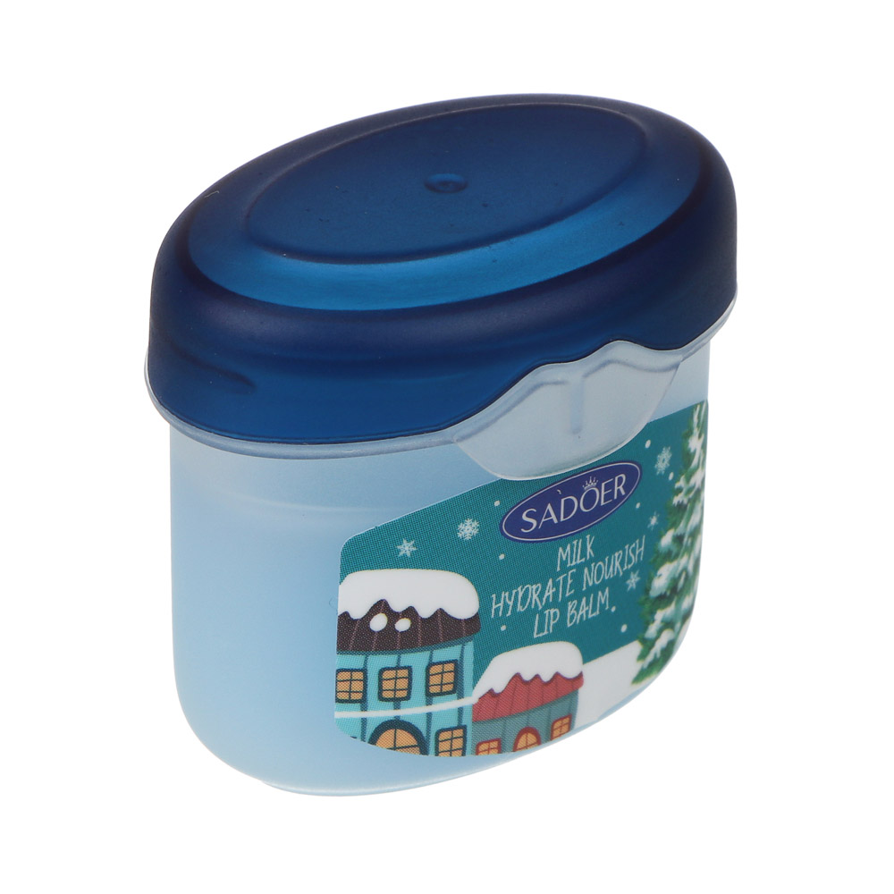 Набор 8 шт (кремы для рук 4 шт х 30гр, бальзамы для губ 4 шт х 7гр) тм SADOER Merry Xmas, подар.уп., арт.№ 022-192