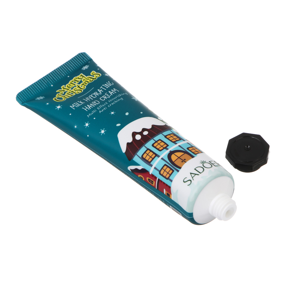 Набор 8 шт (кремы для рук 4 шт х 30гр, бальзамы для губ 4 шт х 7гр) тм SADOER Merry Xmas, подар.уп., арт.№ 022-192