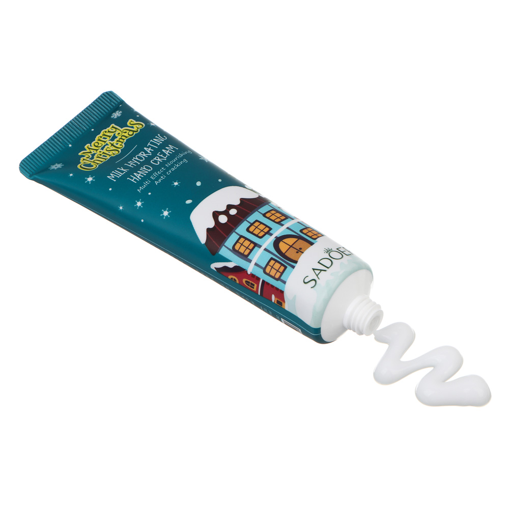 Набор 8 шт (кремы для рук 4 шт х 30гр, бальзамы для губ 4 шт х 7гр) тм SADOER Merry Xmas, подар.уп., арт.№ 022-192