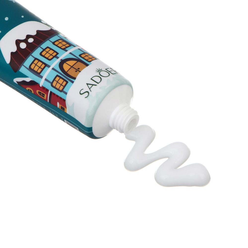 Набор 8 шт (кремы для рук 4 шт х 30гр, бальзамы для губ 4 шт х 7гр) тм SADOER Merry Xmas, подар.уп., арт.№ 022-192