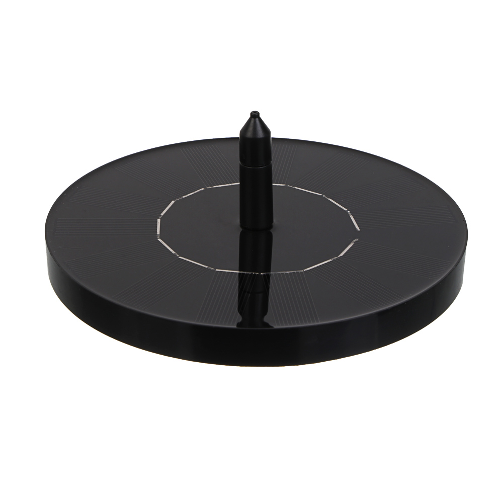 INBLOOM Фонтан на солнечной батарее d16cм 7V/1.4W, DC 7V/150MA, 160л/час, пластик, арт.№ 171-018