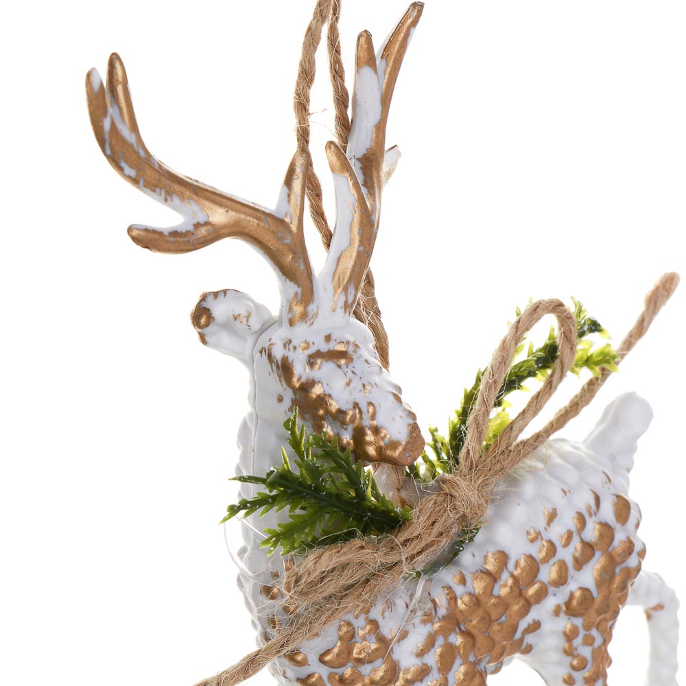 СНОУ БУМ Олень, 7,5x14,5 см, пластик, 26-629, арт.№ 397-459