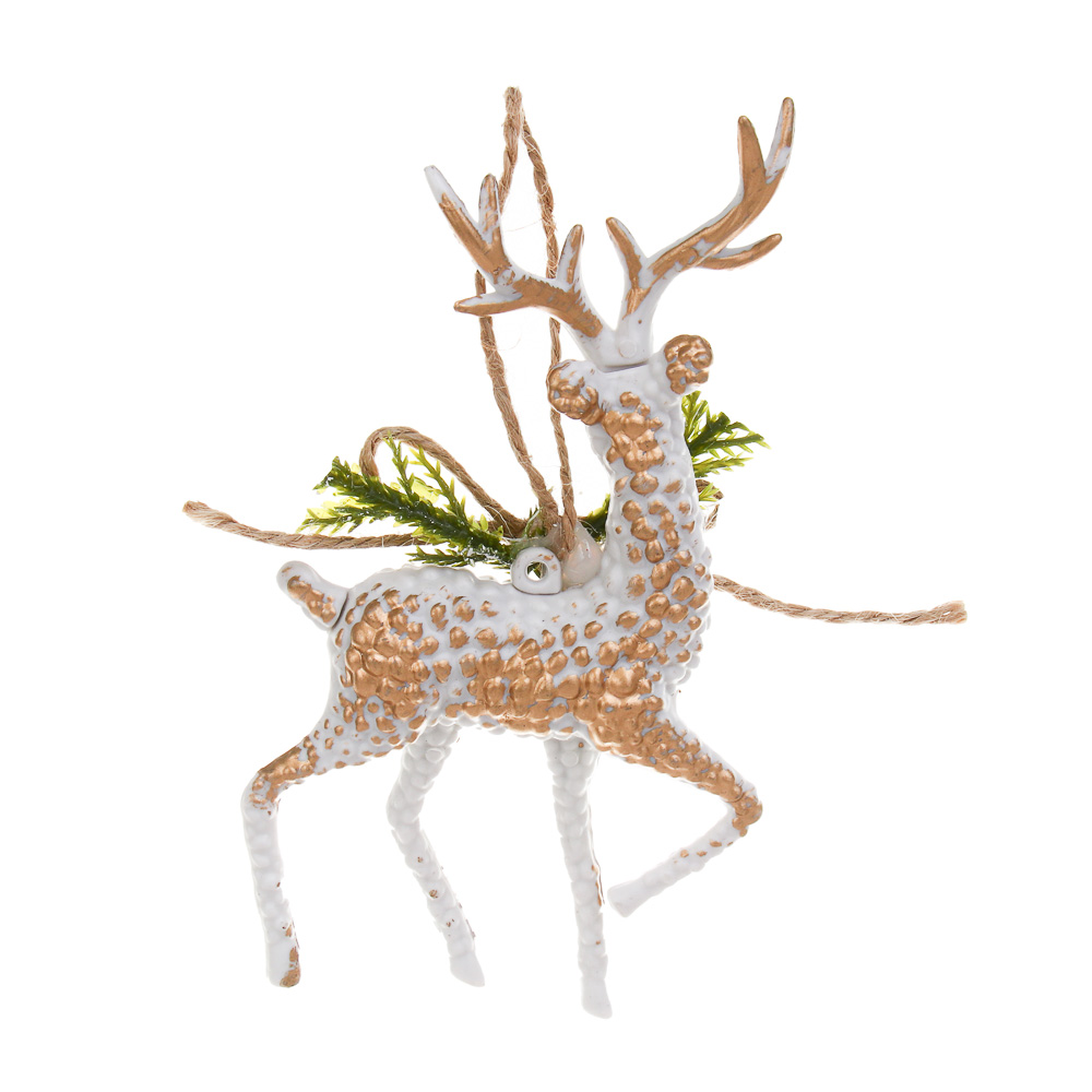 СНОУ БУМ Олень, 7,5x14,5 см, пластик, 26-629, арт.№ 397-459