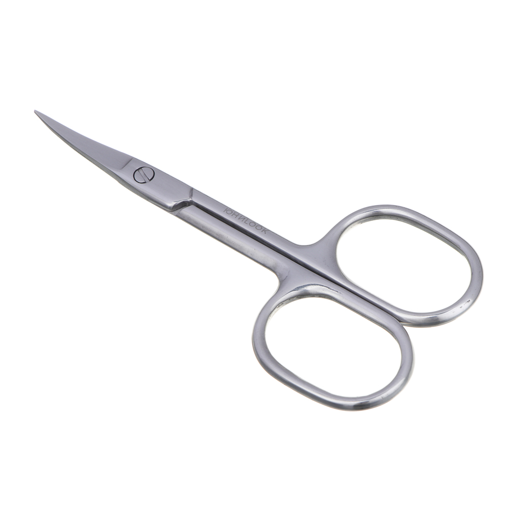 ЮНИLOOK Ножницы маникюрные "ULTRA", загнутые, 9,5 см, сталь, #1, арт.№ 305-448