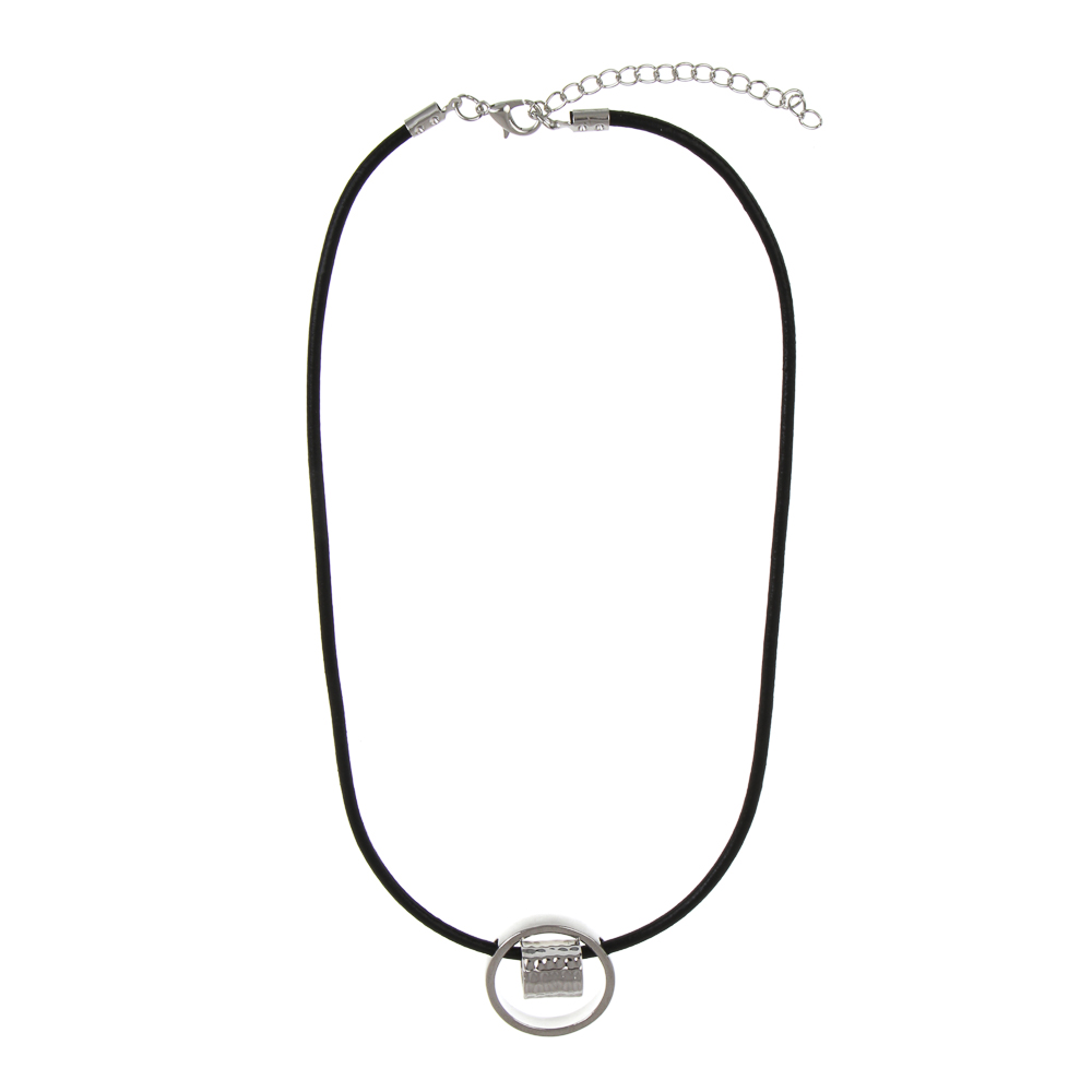 Колье на шею, 45,5 см, медь, железо, БЖ25-42, арт.№ 023-063