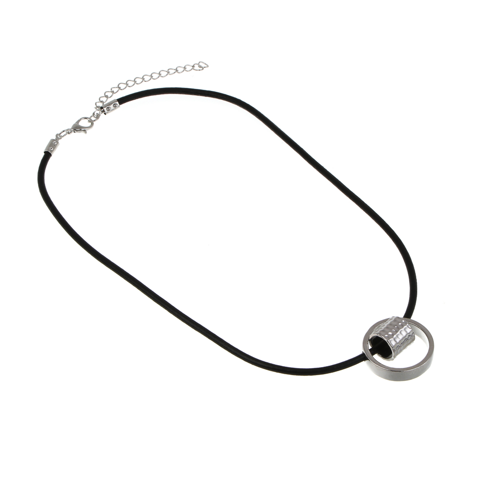 Колье на шею, 45,5 см, медь, железо, БЖ25-42, арт.№ 023-063