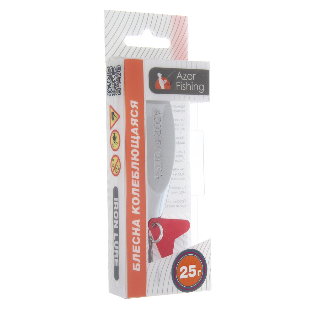 Блесна колеблющаяся тм AZOR FISHING, тип Кастмастер, цвет серебро, 7,10,14,18,21,25гр, 6 видов, арт.№ 145-161