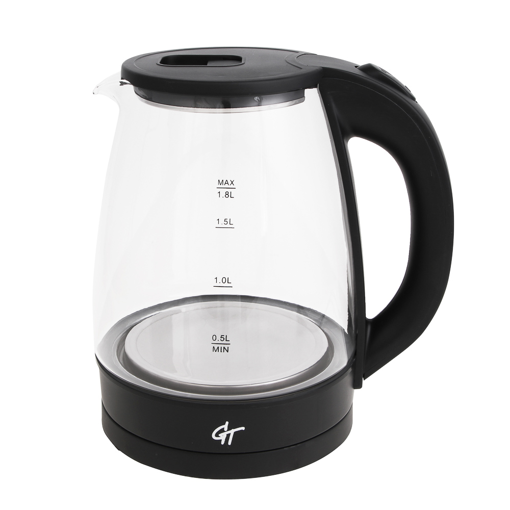 BY GT Чайник электрический 1.8 л, стекло, арт.№ 291-147