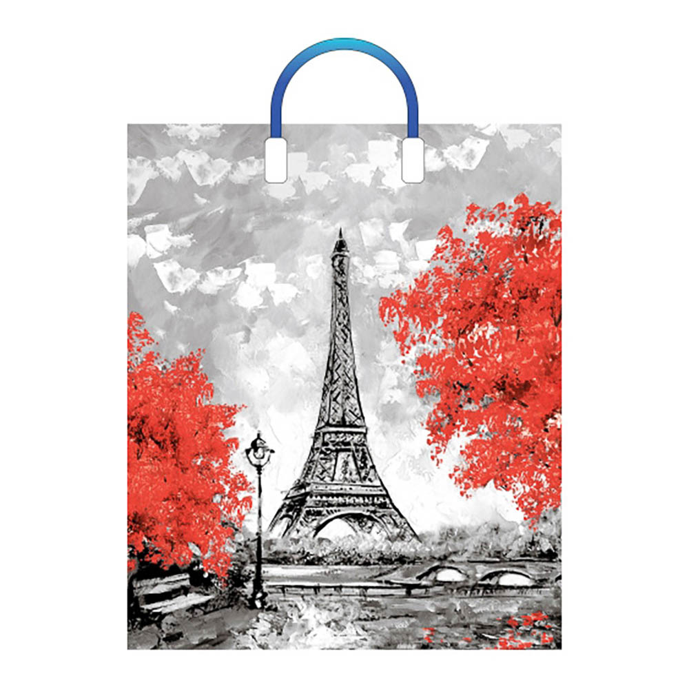 Пакет "Моменты" ПЭ с пластмассовыми ручками 38х45см, арт.№ 568-283