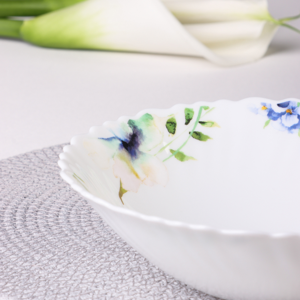 MILLIMI Шабер Набор столовой посуды 19 пр., опаловое стекло, арт.№ 818-865