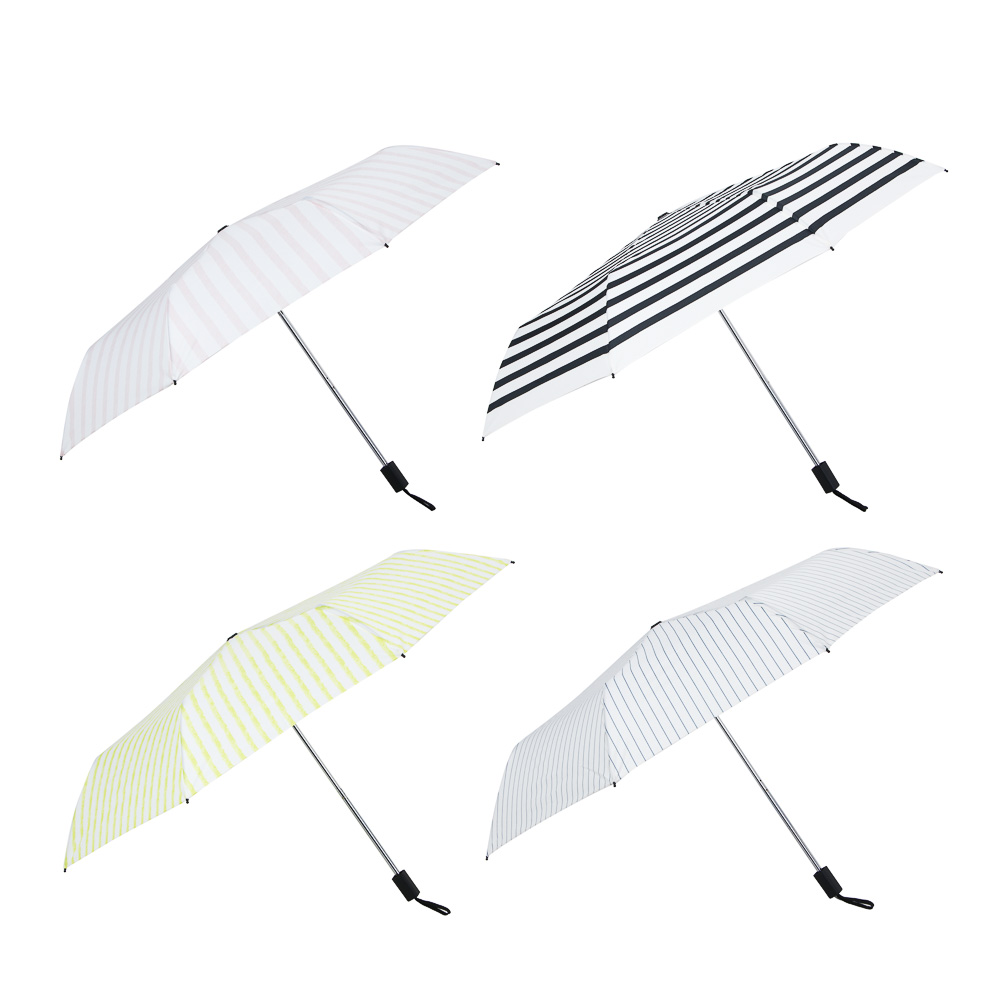 Зонт компакт, механика, металл, пластик, эпонж, d96см, 8 спиц, цвета в ассортименте, арт.№ 302-398