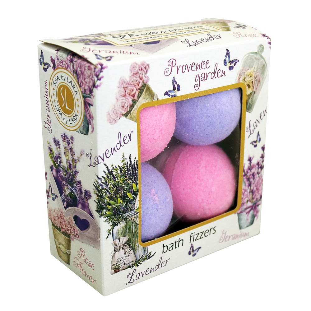 Соль для ванн Прованский сад шипучая ароматизированная, 40гх4шт, арт.№ 953-084
