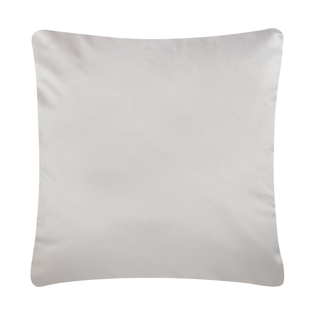 BY COLLECTION Чехол для подушки с кантом, 50х50см, 100% полиэстер, серый, арт.№ 497-076