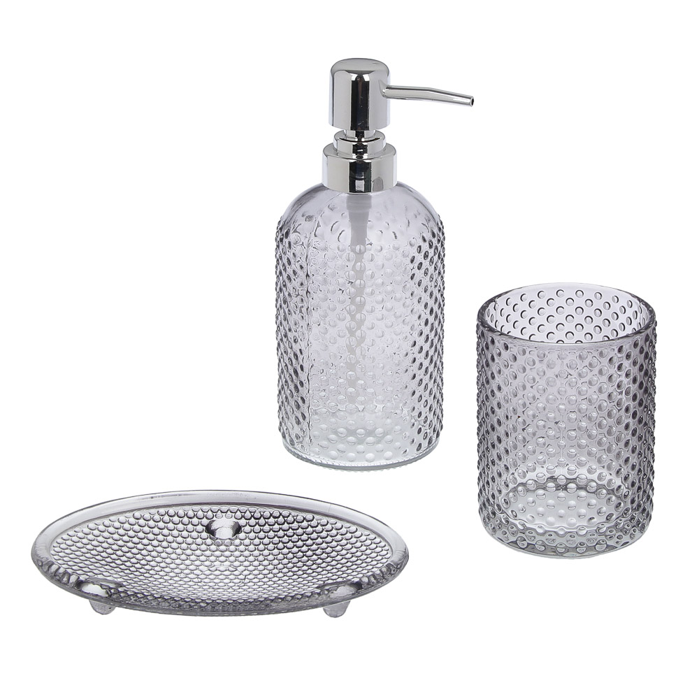 Мыльница тм VETTA Асти, стекло, 10x15x2см, арт.№ 463-606