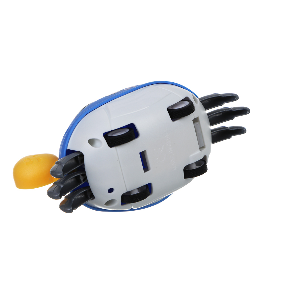 ИГРОЛЕНД Игрушка для малышей "Крабик-весельчак", ABS, 12,6х6,6х6,4см, арт.№ 274-284