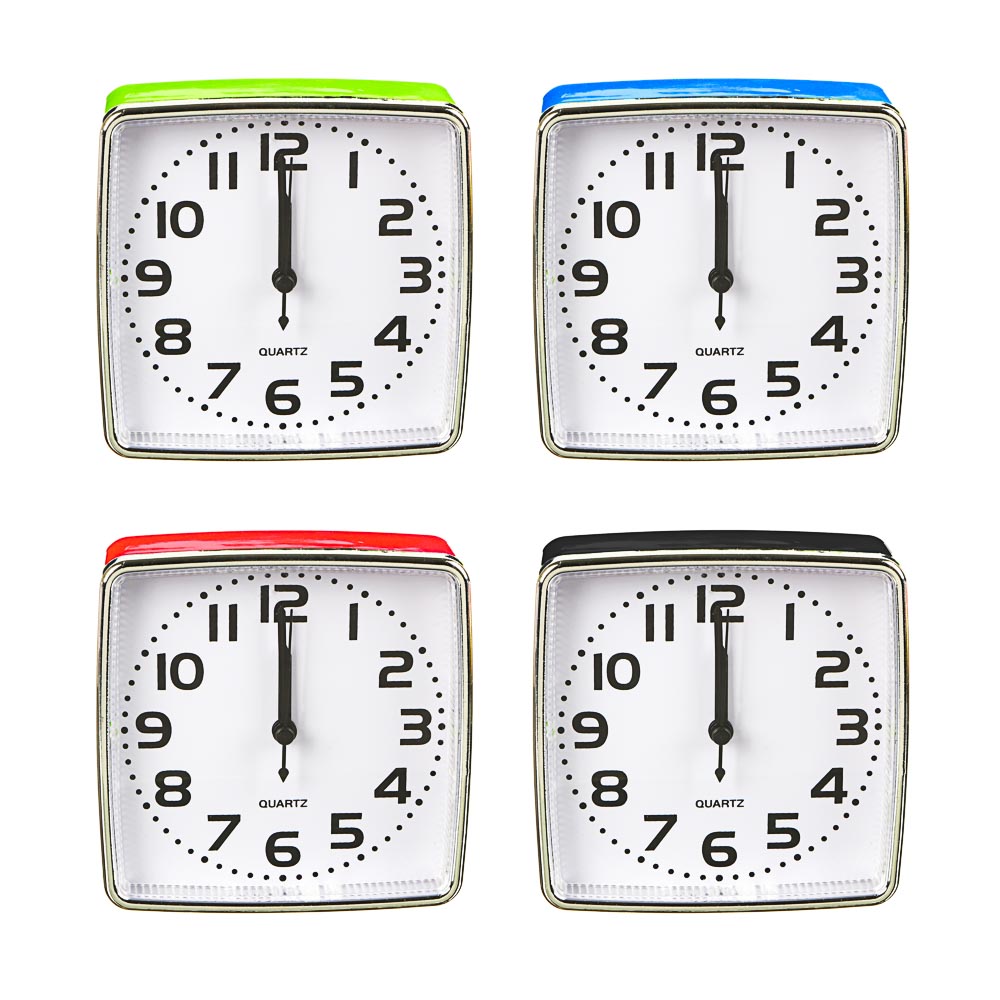 LADECOR CHRONO Будильник электронный "Ностальгия", пластик, 12х12см, 1xАА, арт.№ 581-439