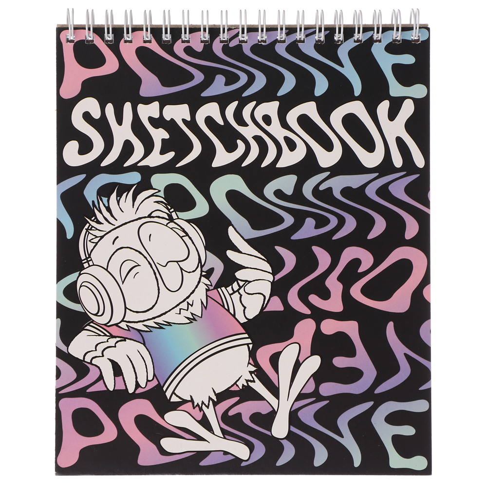 СОЮЗМУЛЬТФИЛЬМ Блокнот для зарисовок (скетчбук) 16,4х19,5см, 30л., спираль, тв.подложка, 4 дизайна, арт.№ 805-039