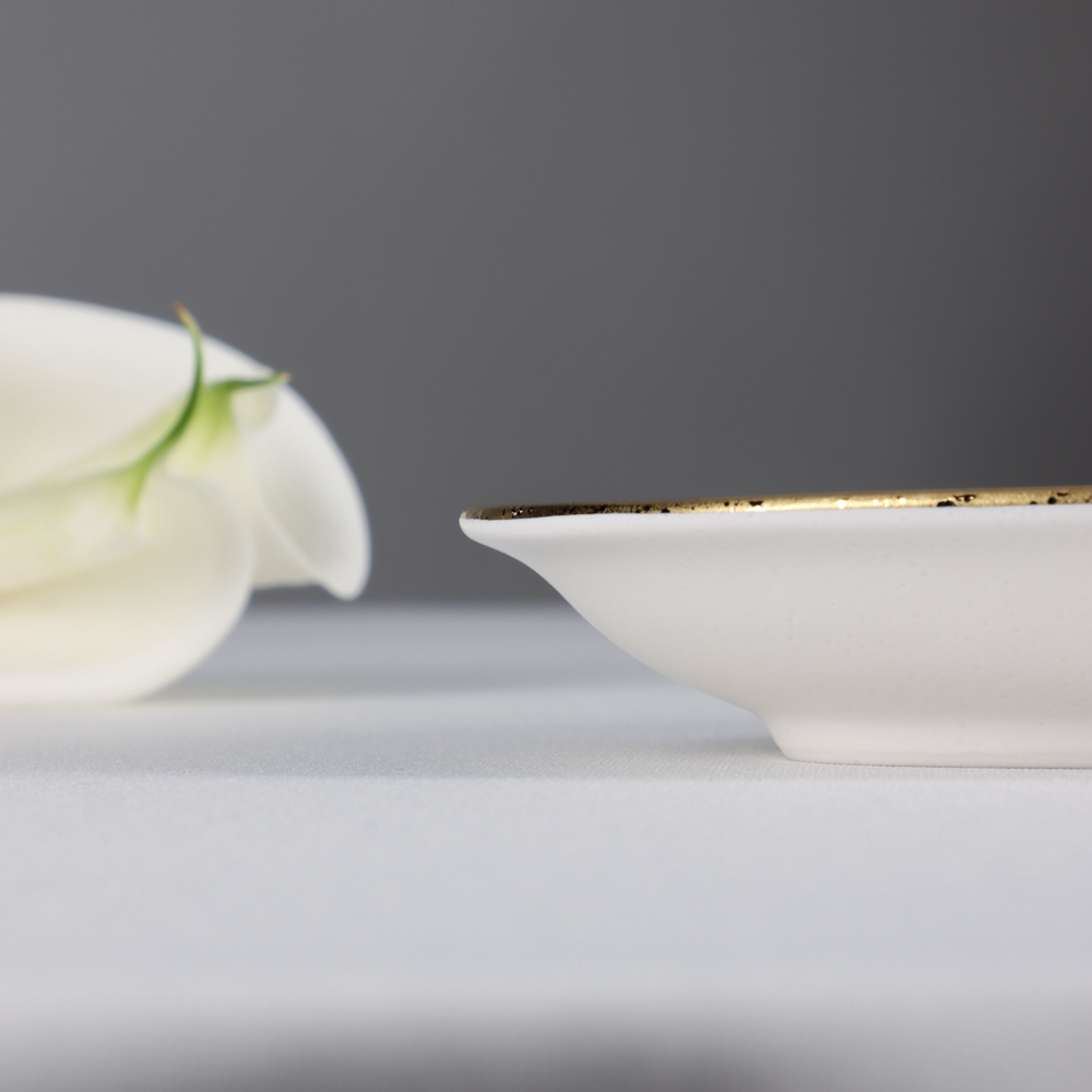 MILLIMI Романс Блюдо овальное, 25,5х14,5х2,5см, фарфор, белый, арт.№ 802-528