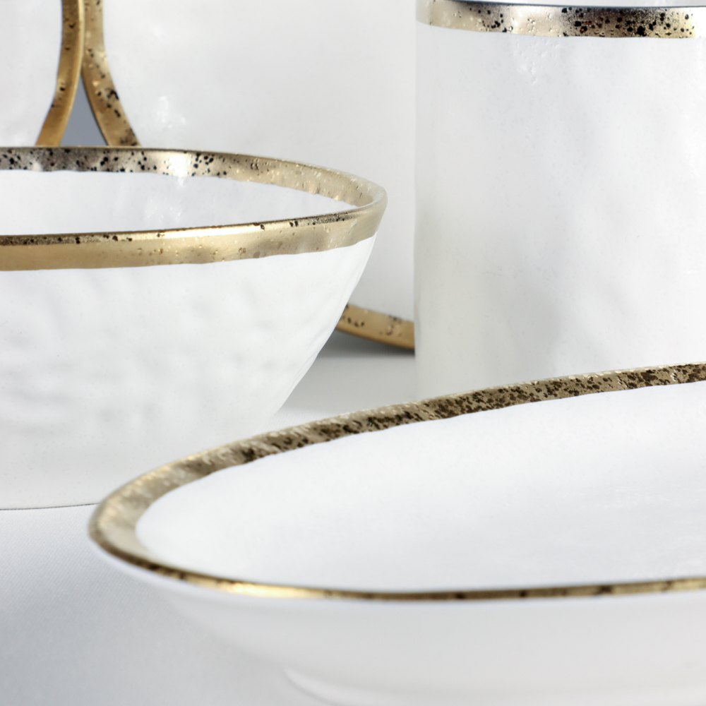 MILLIMI Романс Блюдо овальное, 25,5х14,5х2,5см, фарфор, белый, арт.№ 802-528