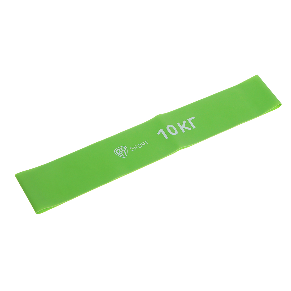 Фитнес-резинка тм BY SPORT, 10кг, 30х5х0,05см, латекс, арт.№ 093-038
