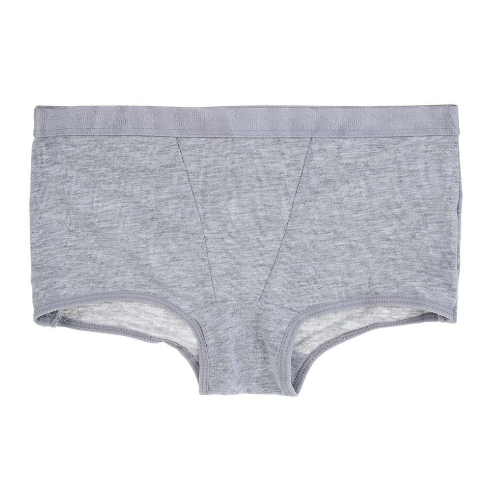 GALANTE Трусы-шортики женские, р.44, 95% хлопок, 5% спандекс, серый, НБ25-17, арт.№ 331-376