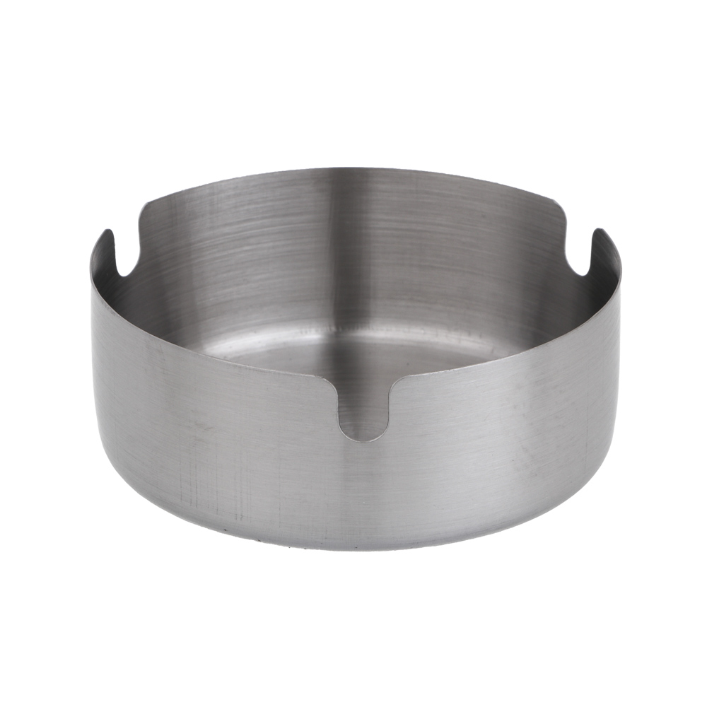 Пепельница круглая, 8x8x3 см, металл, арт.№ 531-096