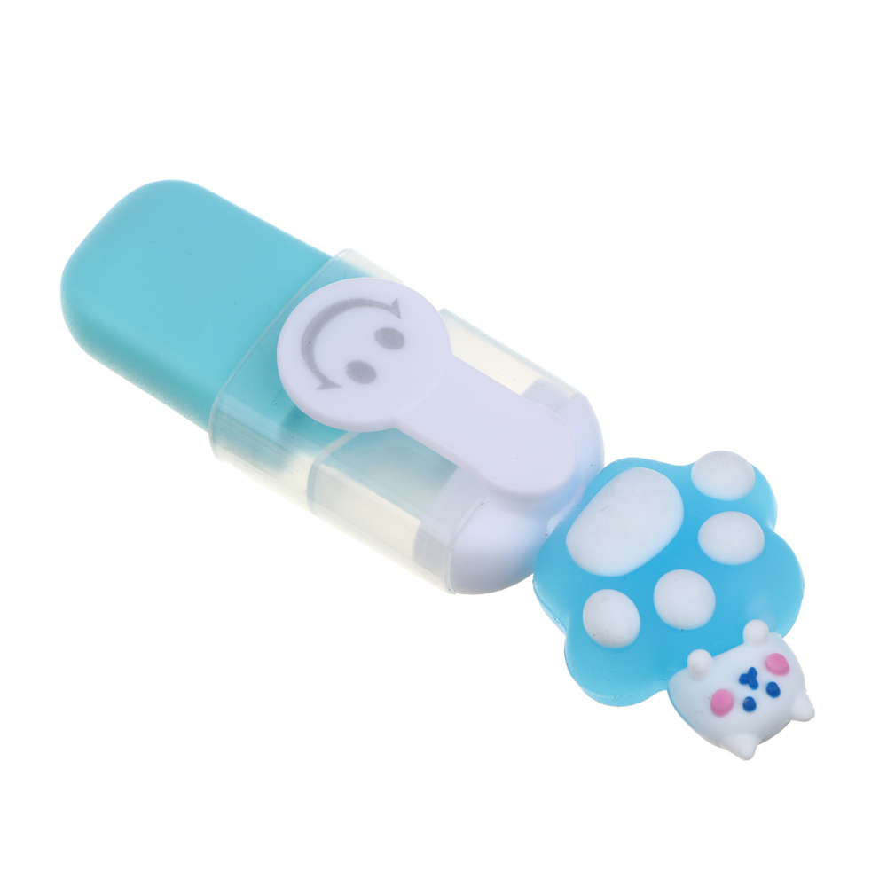 Маркер-выделитель, колпачок в форме котика на лапке, 6 цветов, арт.№ 613-111