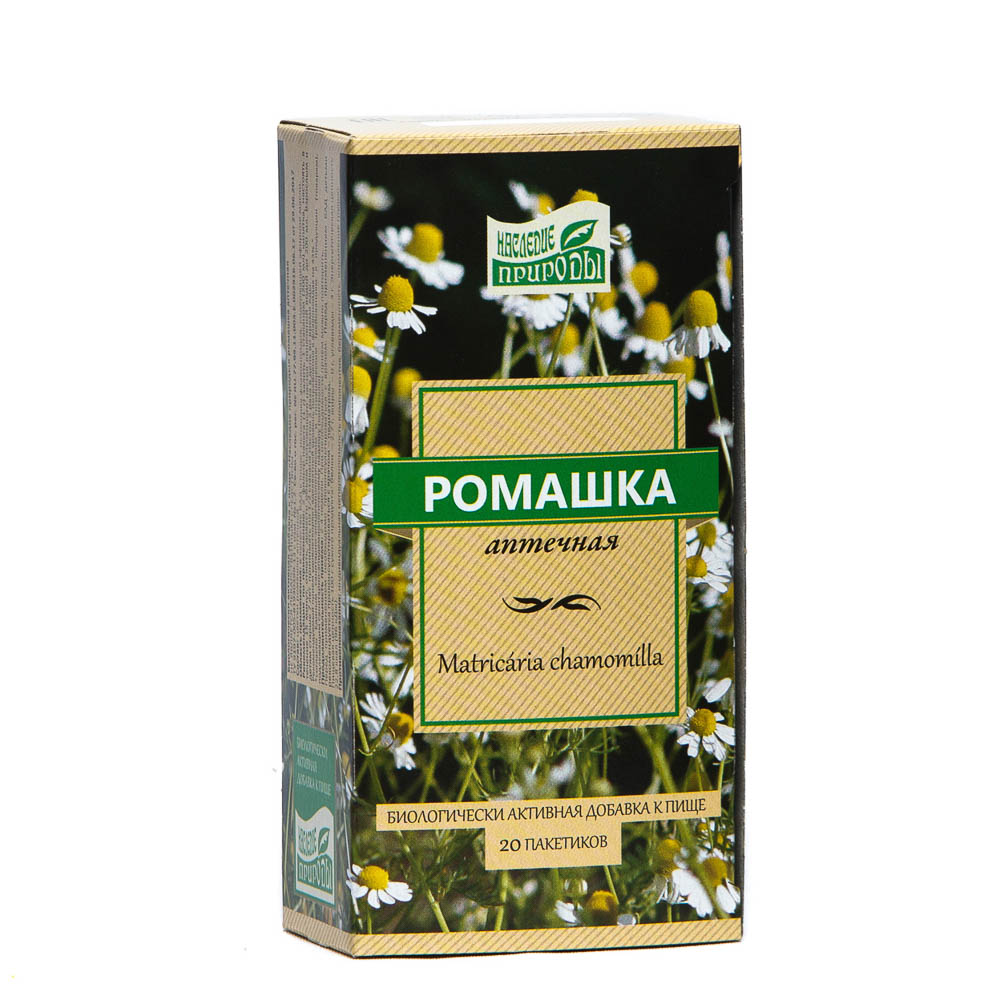 БАД к пище Ромашка аптечная Наследие природы, 20 пакетиков, арт.№ 015-252