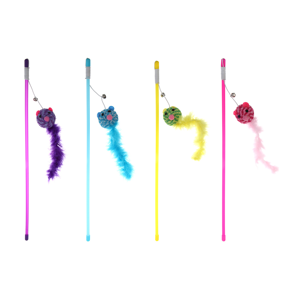 VETTA Игрушка-дразнилка для домашних животных, пластмасса, ПЭ, 46 см, арт.№ 273-211