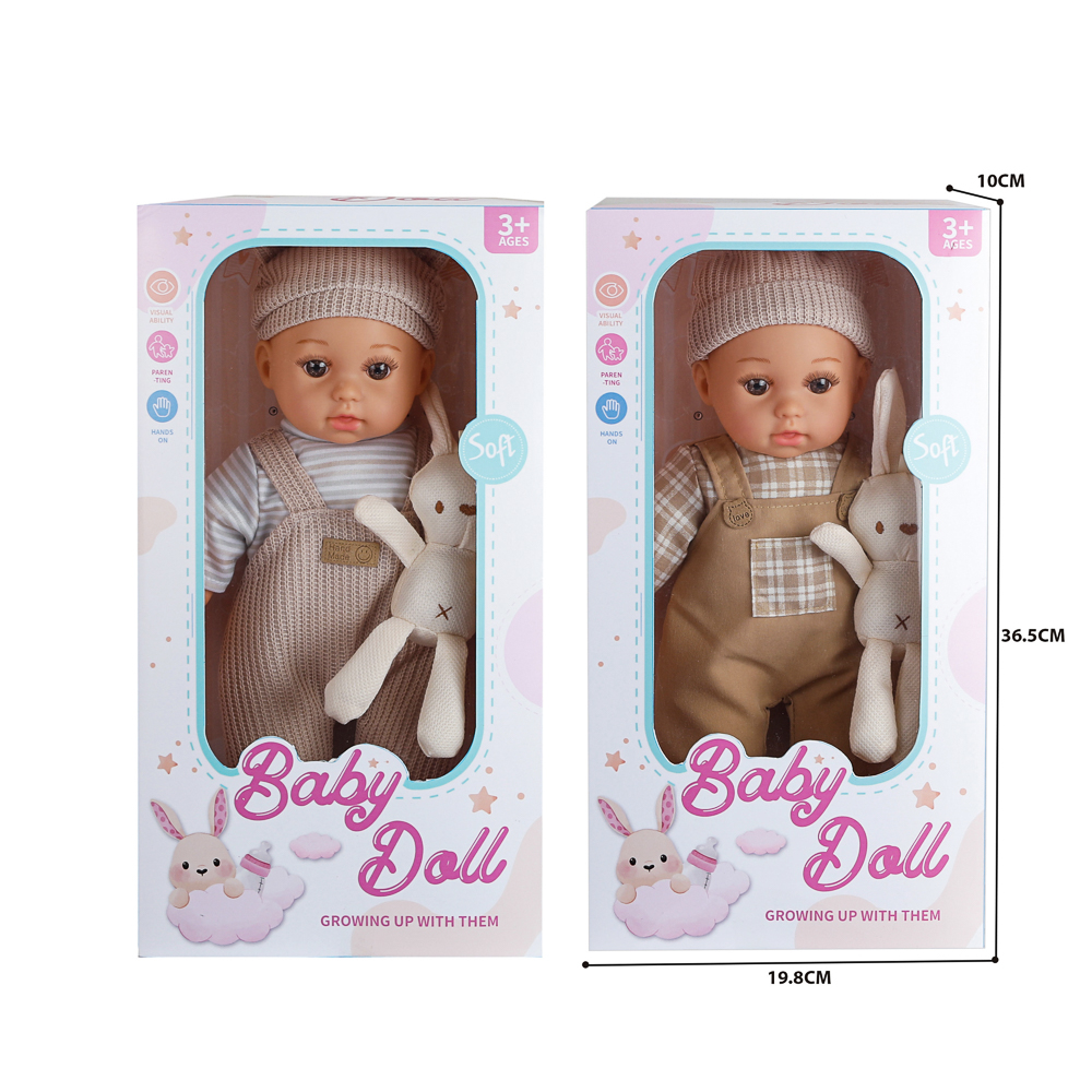 Пупс с мягким телом, 35 см, PVC, Н1, тм ИГРОЛЕНД, 3+, арт.№ 436-193