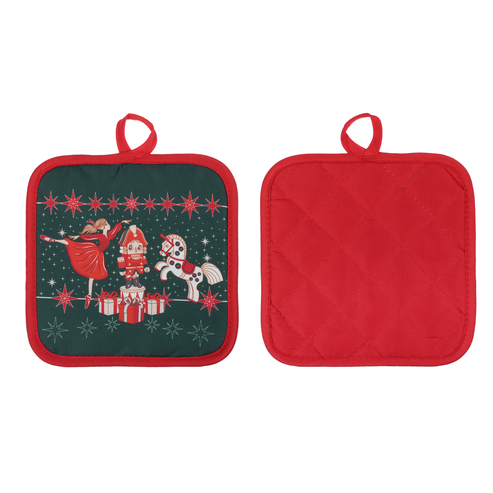 PROVANCE Щелкунчик Прихватка, 17х17см, 100% полиэстер, арт.№ 492-262