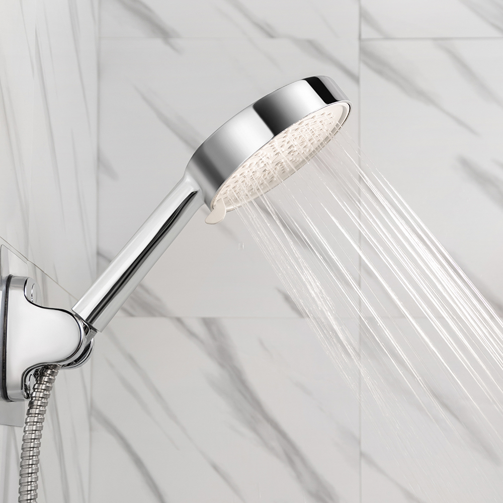 СоюзКран Набор для душа, лейка 125мм, 5 режимов, шланг 150см, держатель для душа, арт.№ 545-862