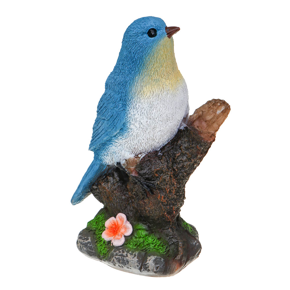 INBLOOM Фигура садовая Птица на дереве 11x7x17см, полистоун, арт.№ 162-282