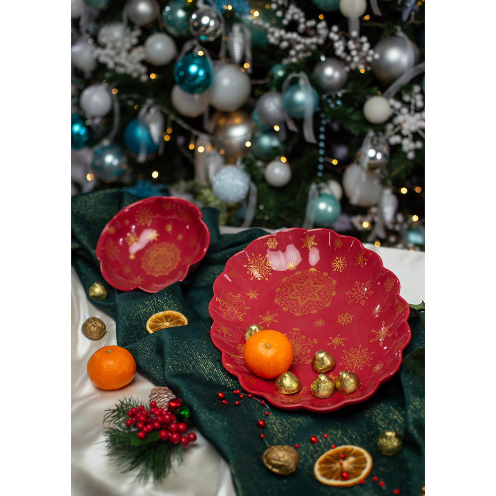 MILLIMI Волшебство Блюдо круглое 25х25х2см, костяной фарфор, арт.№ 820-083