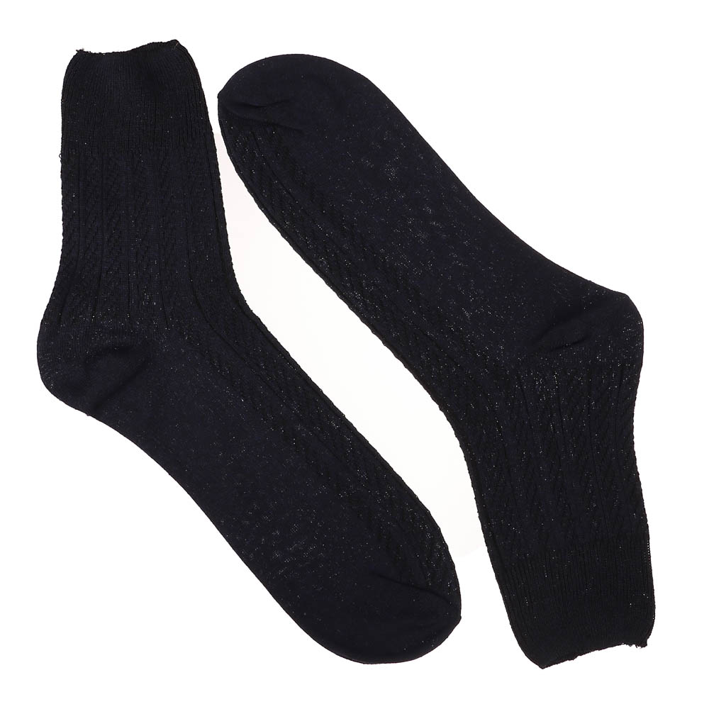 Носки с ослабленной резинкой GALANTE, р. 29, 80% хлопок, 17% полиамид, 3% эластан, цвета в ас-те, арт.№ 019-550