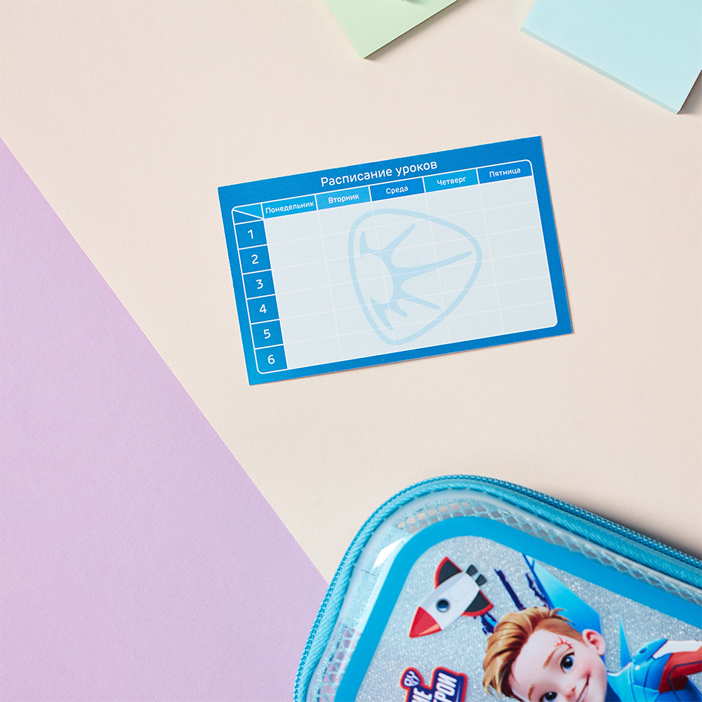 Пенал школьный каркасный, 22х10х4,5 см, 1 отд., откид.планка, сетка, "Пересвет джуниор" BY Русские Супергерои, арт.№ 583-006