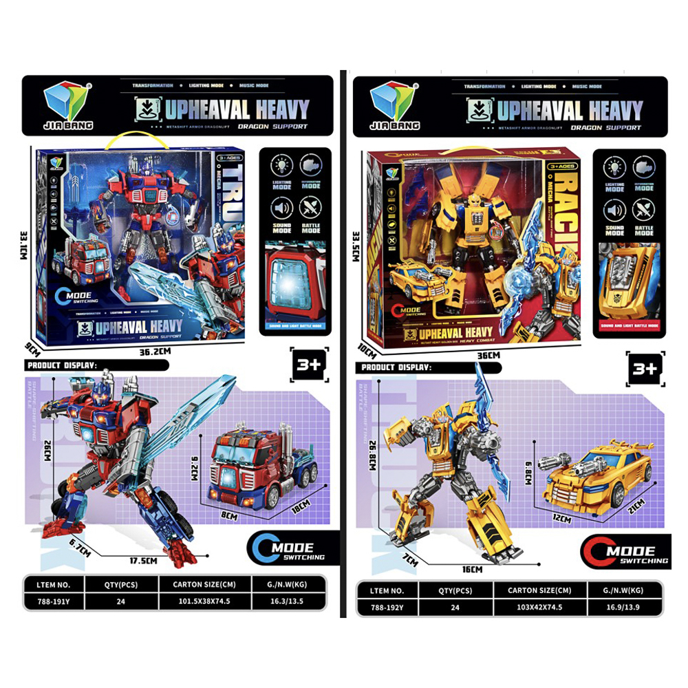 Робот трансформирующийся, свет, звук, оружие, от батареек, пластик, тм ИГРОЛЕНД, арт.№ 296-152