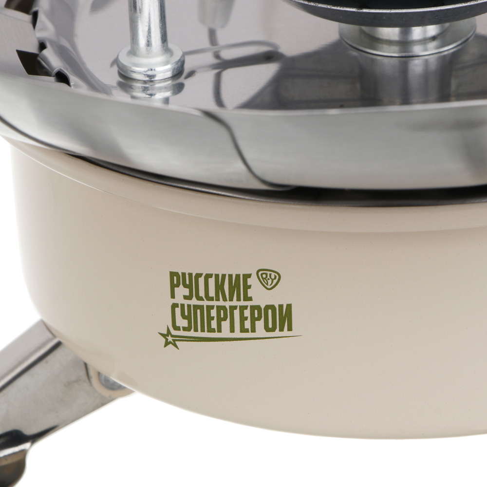 Плитка газ. к бал. с цанг. захватом тм BY Русские Супергерои, портативная, с лепестками, малая, арт.№ 116-081