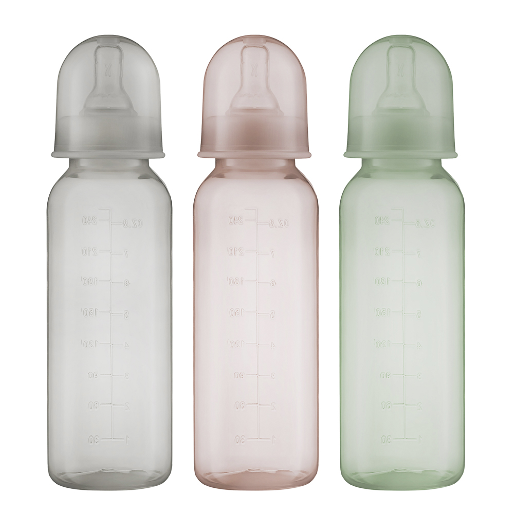 Бутылочка EASY 250 мл, 1 шт. (ПП, силикон, средний поток) РФ 6-18мес., арт.№ 241-085