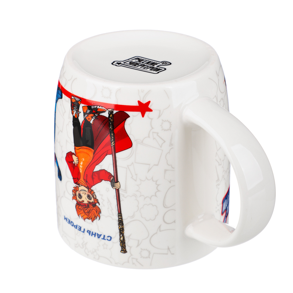 BY Русские Супергерои Микс Кружка 360мл, фарфор, подарочная упаковка, арт.№ 806-573