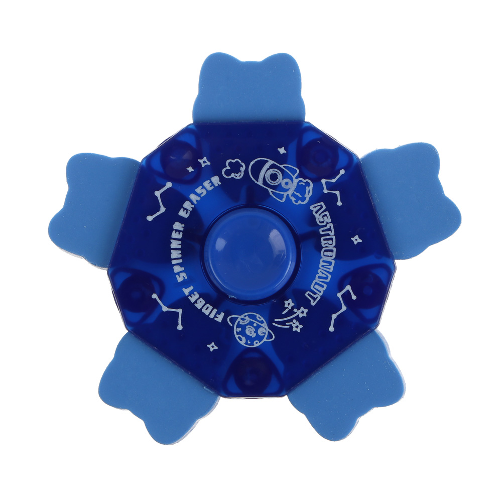 Ластик - спинер "Космос", 9х11см., шоу-бокс, арт.№ K31-018