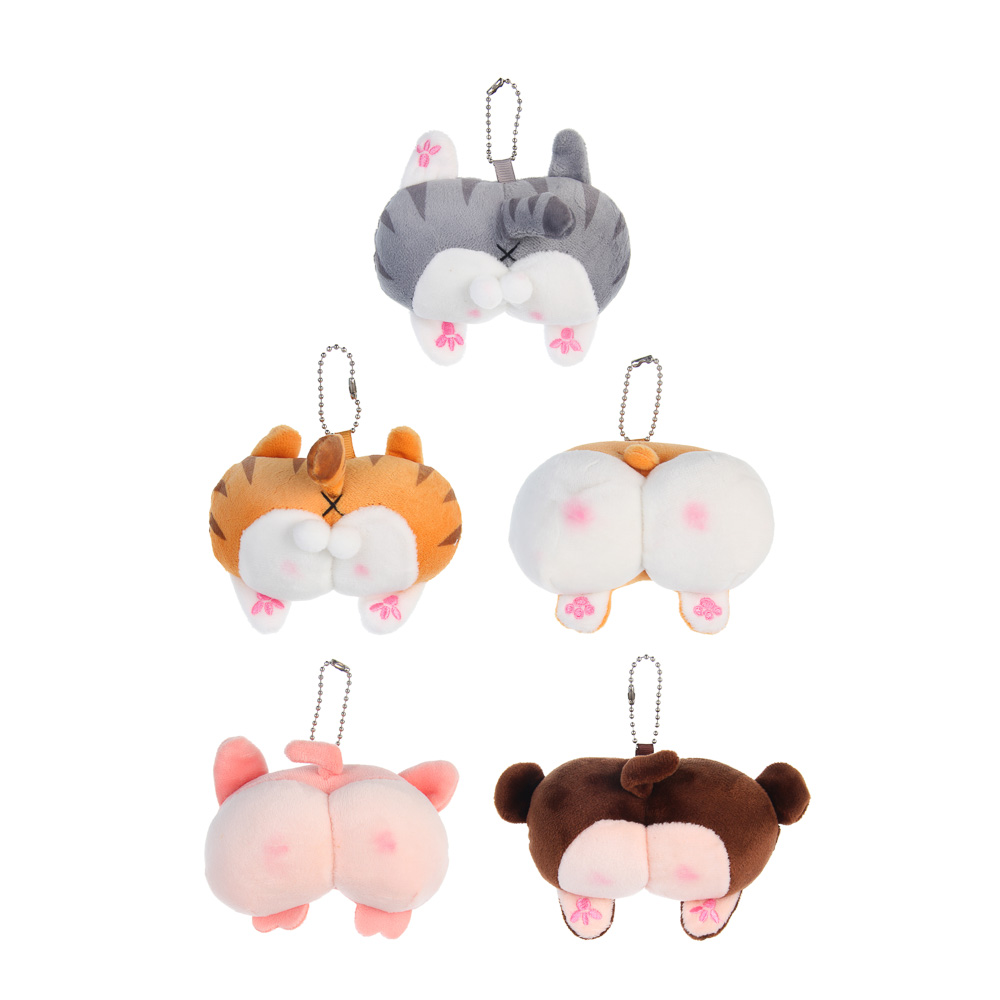 Брелок-подвес мягкий "Повернуська", 10 см, полиэстер, металл, 5 видов, ТМ ИГРОЛЕНД, арт.№ 264-537