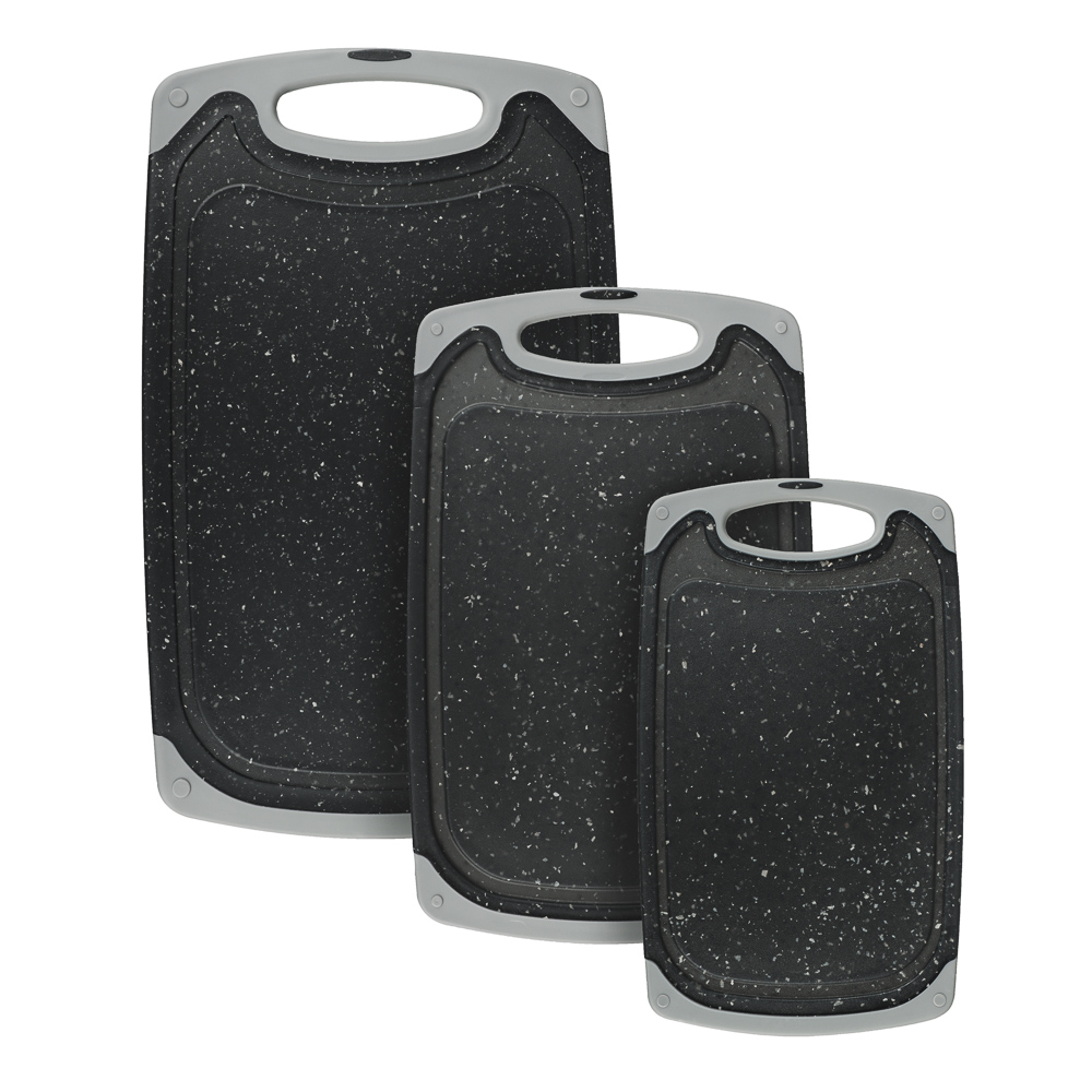 SATOSHI Марсель Набор досок разделочных 3шт 40х24х0,7см, 33х20х0,7см, 25х15х0,7см, пластик, арт.№ 852-152