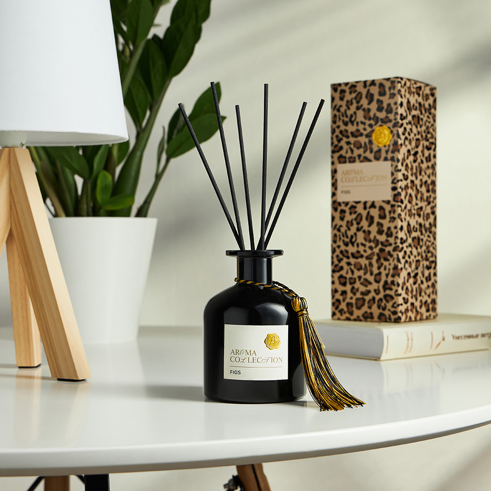 BY Аромадиффузор в декоративном флаконе, 230 мл, аромат (Инжир), арт.№ 412-144