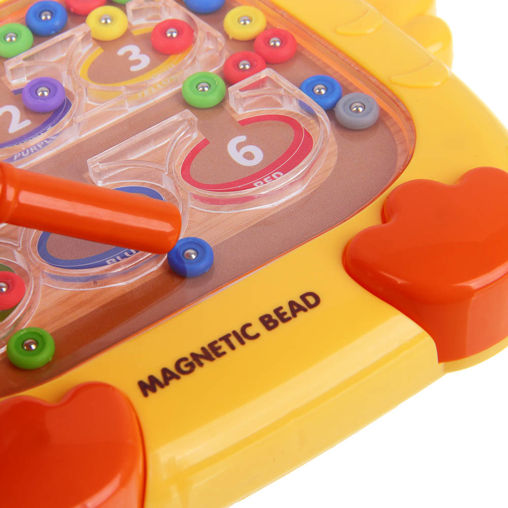 Развивающая магнитная игрушка "Цыпленок", ИГРОЛЕНД, ABS, арт.№ 262-549