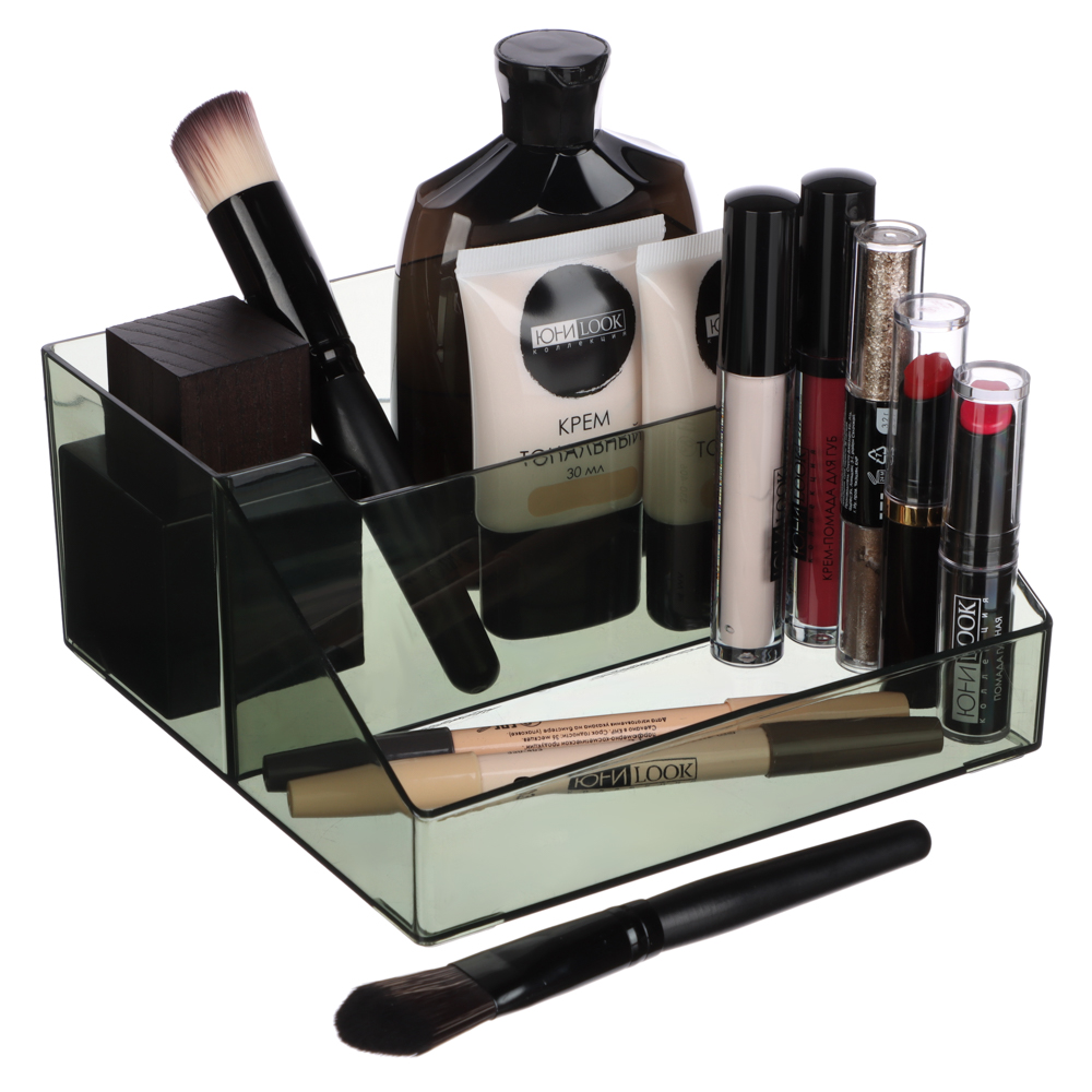 VETTA Органайзер для ванной комнаты, пластик, 17x17x8 см, арт.№ 478-215