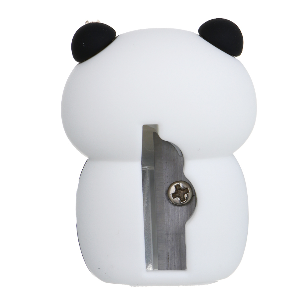 Точилка фигурная "Панда", 4х3х2см, 1 отверстие, PVC, арт.№ 607-065