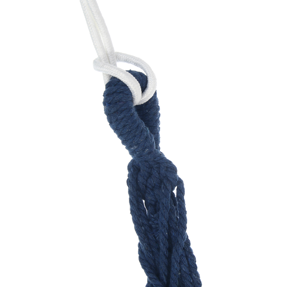 Гамак тм РУССО ТУРИСТО, 200х80см, хлопок, полиэстер, полосатый, до 100кг, арт.№ 121-019