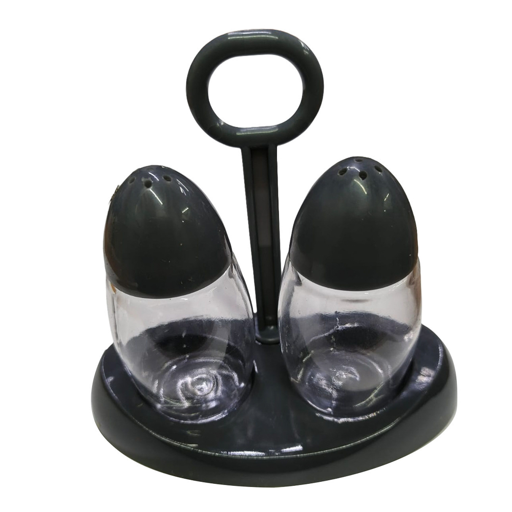 Набор на подставке для соли и перца, пластик, арт.№ 861-557